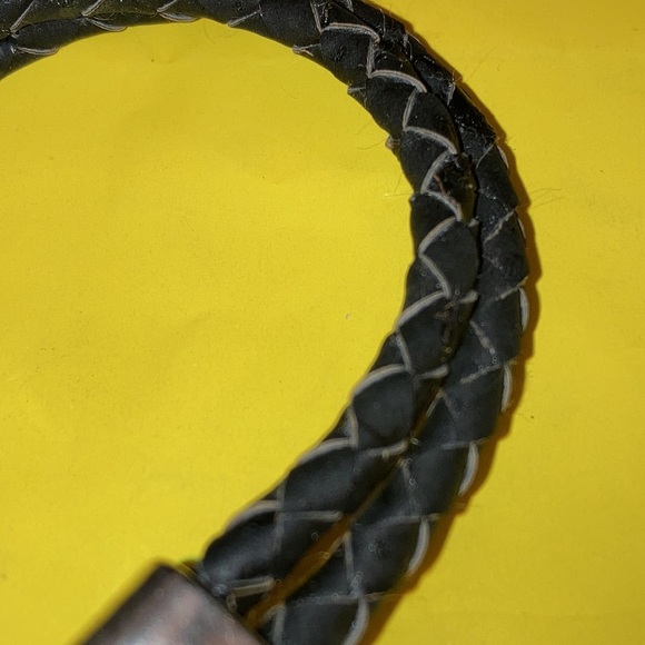 Handmade Braided Cork Bracelet with Anchor - Picture 3 of 4